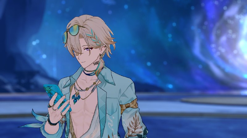 [HSR - 4.5 BETA] Aventurine • Waveflair Phone
